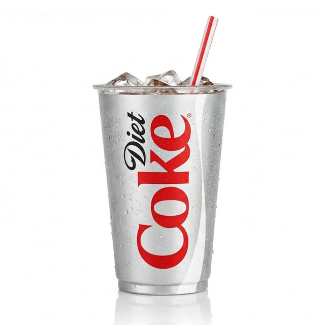 DIET COKE.