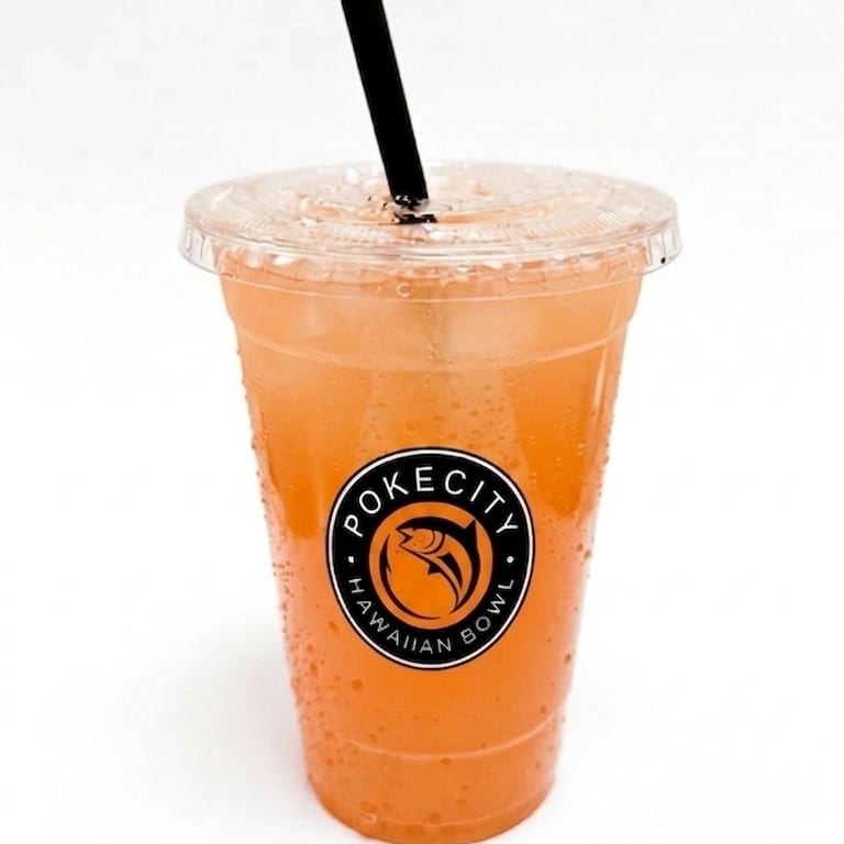PEACH LEMONADE.